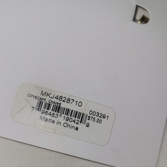 Michael Kors Gold-Tone Hoop Earrings - Picture 3 of 8